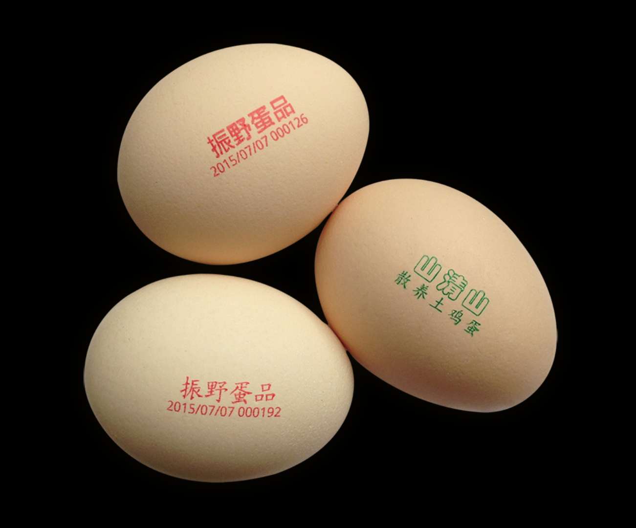 在蛋品上噴碼(圖1)